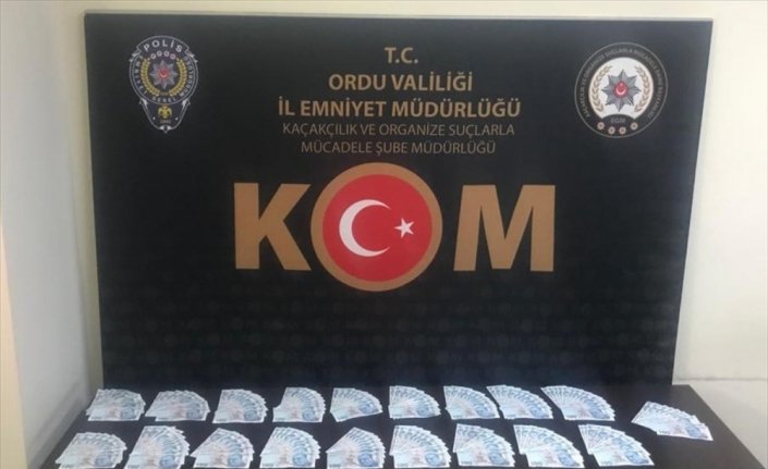 Ordu'da sahte para operasyonunda yakalanan 3 kişi tutuklandı