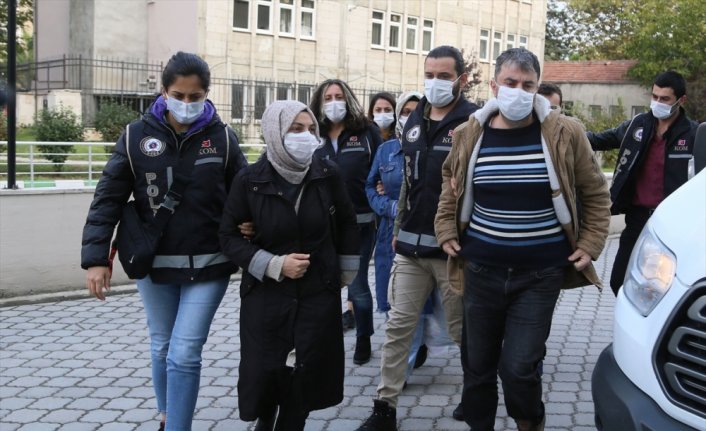 Samsun merkezli FETÖ operasyonunda gözaltına alınan 6 kişi adliyede