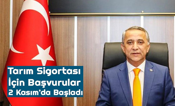 Tarım Sigortası İçin Başvurular 2 Kasım’da Başladı
