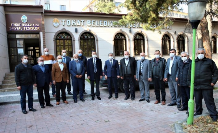 Tokat Belediye Başkanı Eroğlu esnaf temsilcileriyle bir araya geldi