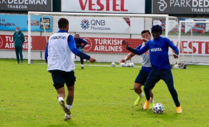 Trabzonspor'da Erzurumspor maçı hazırlıkları sürüyor