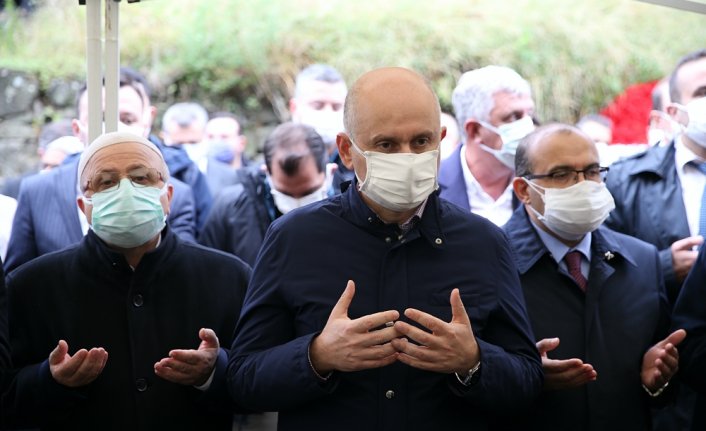 Ulaştırma ve Altyapı Bakanı Karaismailoğlu'nun acı günü