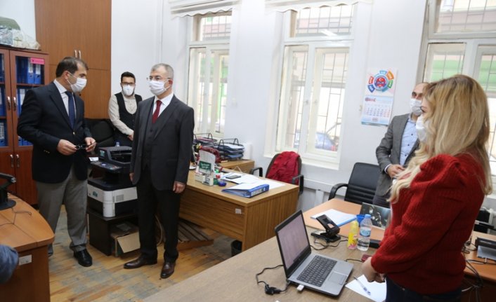 Vali Doruk’tan İl Milli Eğitim Müdürlüğüne Ziyaret