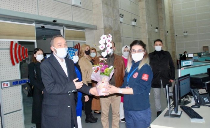 AK Parti'den 112 Acil Servis Hizmetlerine ziyaret