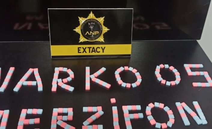 Amasya'da durdurulan araçta uyuşturucu hap ele geçirildi