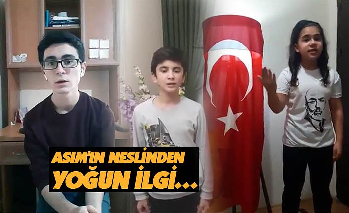 ASIM'IN NESLİNDEN YOĞUN İLGİ…