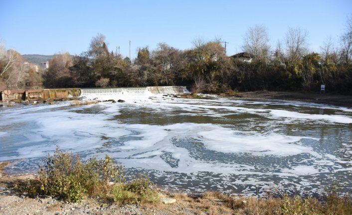 Bartın Irmağı suyunun köpürmesiyle ilgili inceleme başlatıldı