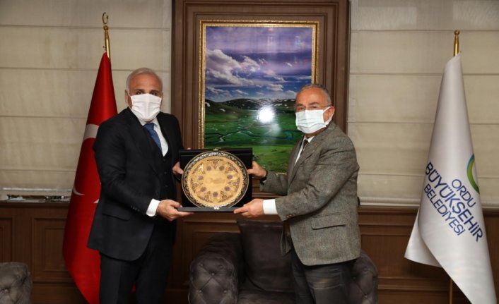 Başkan Zorluoğlu Başkan Güler'i ziyaret etti