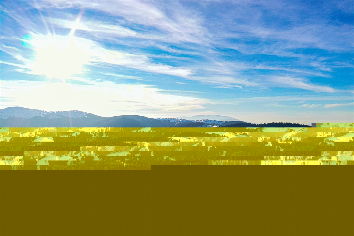 Bulutlara komşu Hıdırnebi Yaylası beyaz örtüsüyle şölen sunuyor