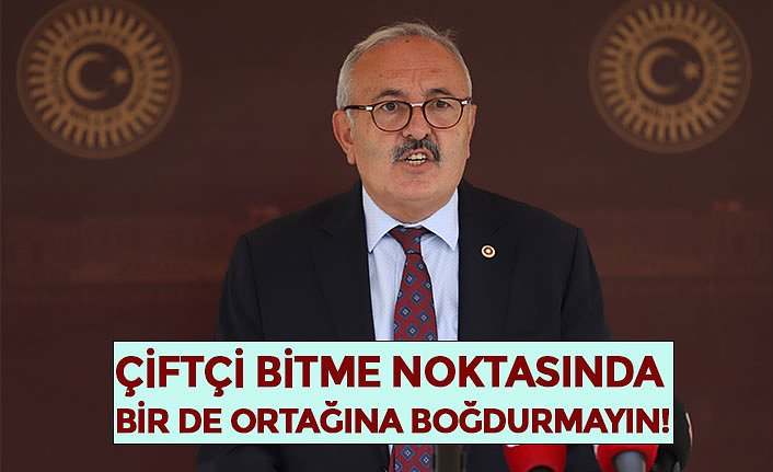 ÇİFTÇİ BİTME NOKTASINDA BİR DE ORTAĞINA BOĞDURMAYIN!