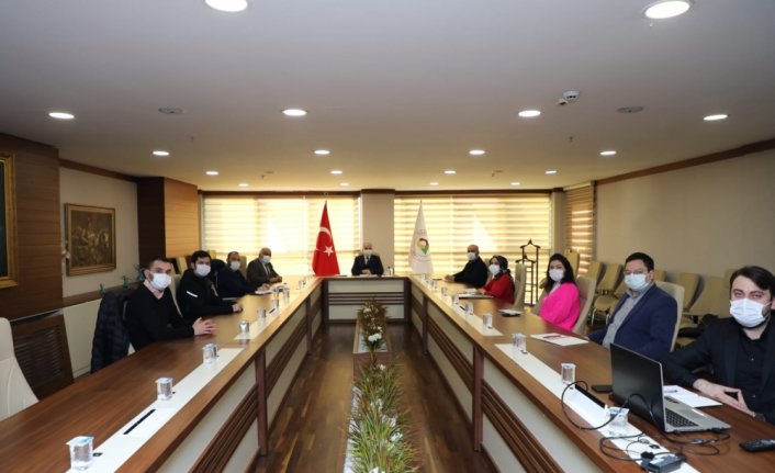 Düzce Belediye Başkanı Özlü'den hava kirliliği ve pandemi tedbirleri toplantısı