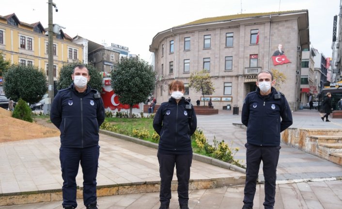 Giresun'da zabıta denetimleri kamera ile yapılıyor