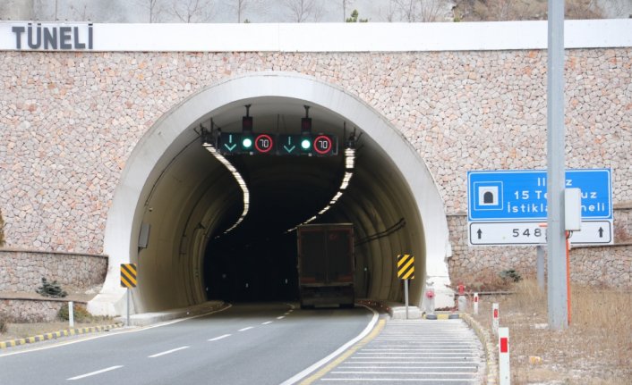 Ilgaz Dağı'ndaki tüneli 4 yılda yaklaşık 7 milyon sürücü kullandı