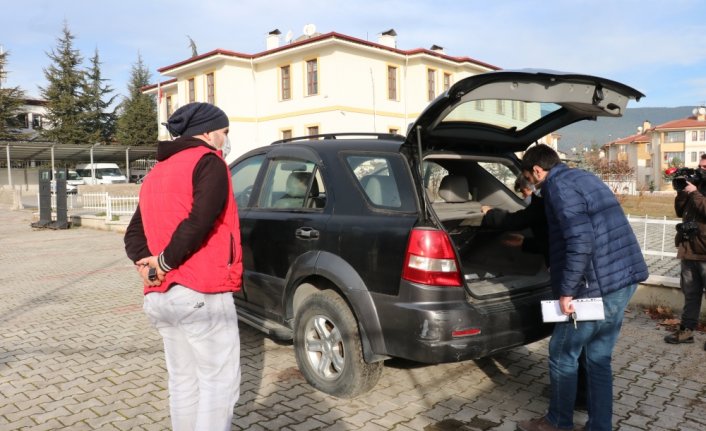 İstanbul'da çekiciyle çalınan cip Bolu'da bulundu