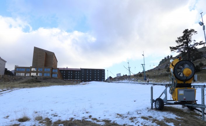 Kartalkaya yeni sezon için kar yağışı bekliyor