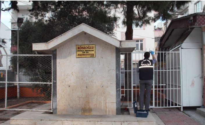 Samsun'da okulun bahçesindeki musluklar çalındı