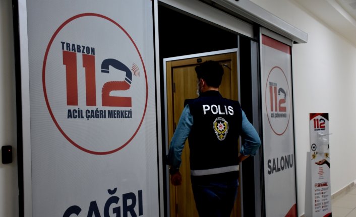 Trabzon'da salgın nedeniyle iş yükü artan çağrı karşılayıcılar asılsız ihbarlardan yakınıyor