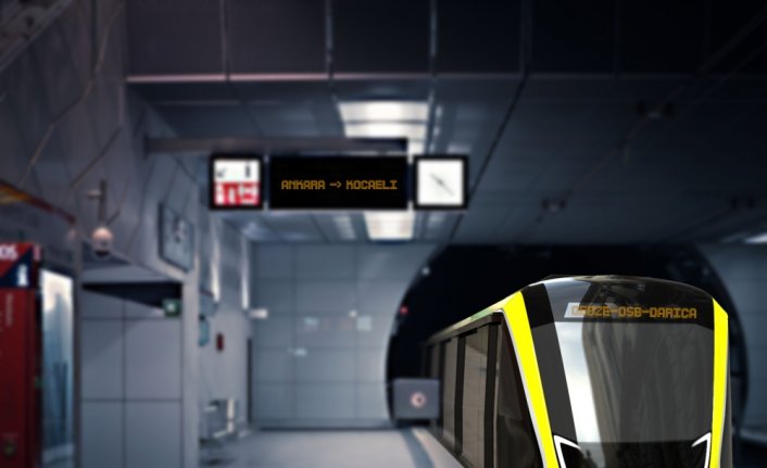Türkiye'nin ilk yerli metro seti Kocaeli Metrosu için Ankara'da üretilecek