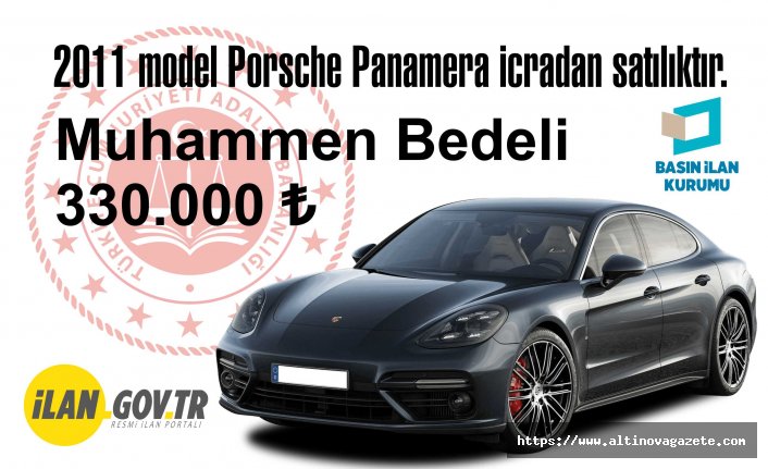 2011 model Porsche Panamera icradan satılıktır.
