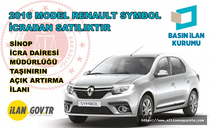 2016 model Renault Symbol icradan satılıktır.
