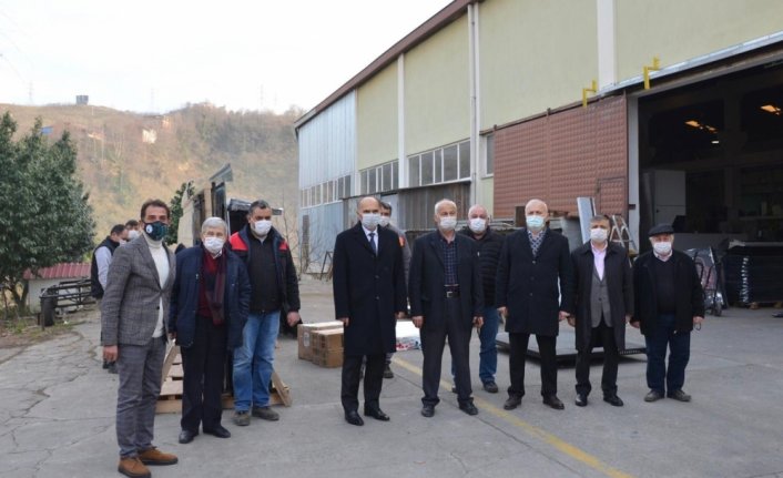 AK Parti Giresun Milletvekili Öztürk'ten OSB ziyareti
