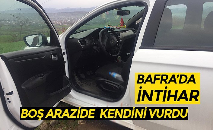 Bafra'da intihar