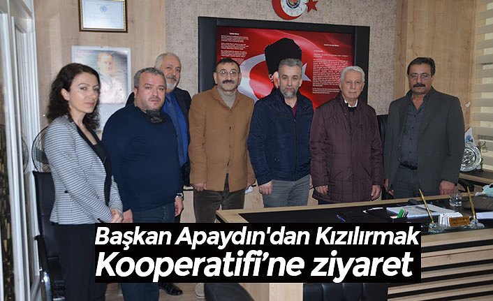 Başkan Apaydın'dan Kızılırmak Kooperatifi’ne ziyaret