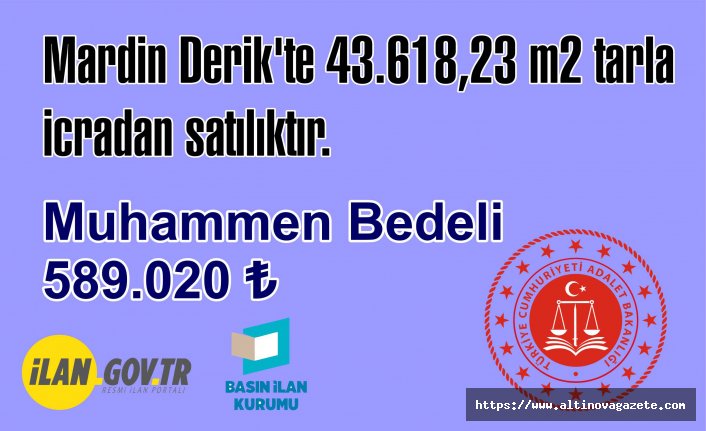DERİK İCRA DAİRESİ MÜDÜRLÜĞÜ