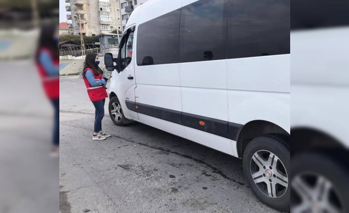 Genç Kızılay Zonguldak ekibi sokağa çıkma kısıtlamasında da görev başında