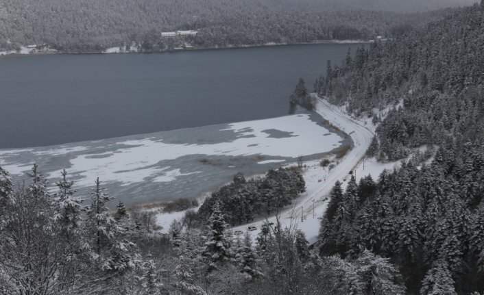 Gölcük ve Abant yarı yıl tatilinde ilgi odağı oldu