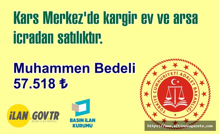 KARS 1. İCRA DAİRESİ MÜDÜRLÜĞÜ