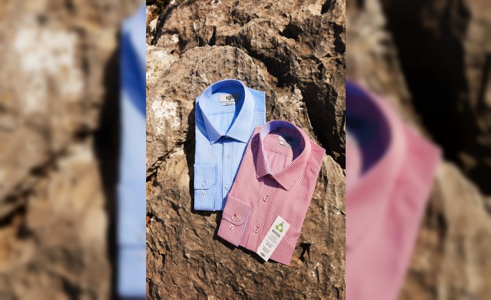 Kiğılı, pet şişelerden yüzde 100 geri dönüşümlü gömlek üretti