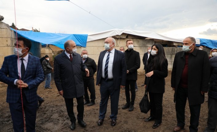 Konuralp antik kente AK Parti Gölyaka heyetinden ziyaret