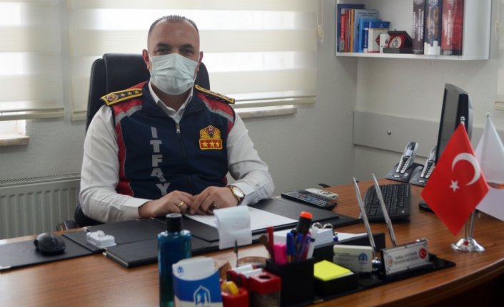 Merzifon İtfaiyesi 2020'de 308 olaya müdahale etti