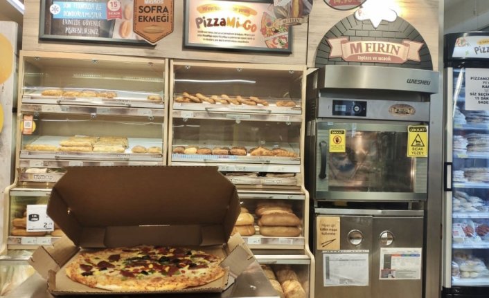 Migros'tan Türkiye'nin dört bir yanına pizza servisi