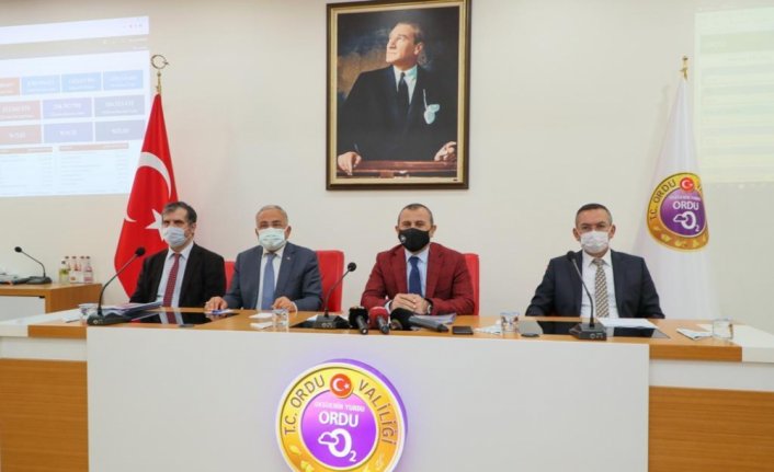 Ordu'da koordinasyon kurulu toplantısı yapıldı