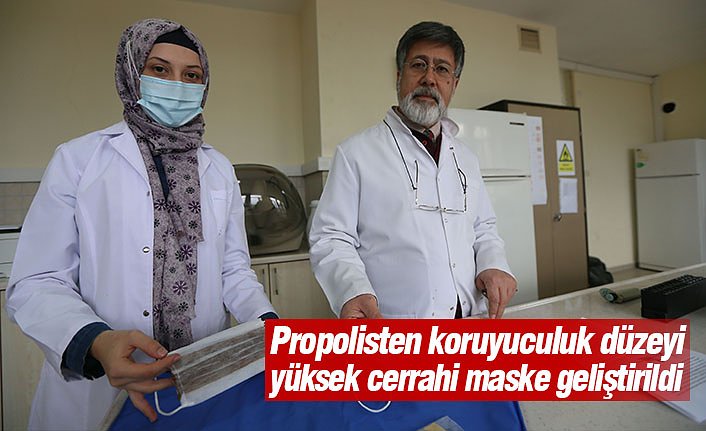 Propolisten koruyuculuk düzeyi yüksek cerrahi maske geliştirildi