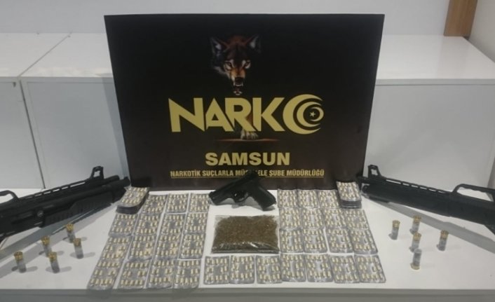 Samsun'daki uyuşturucu operasyonunda 10 şüpheli yakalandı