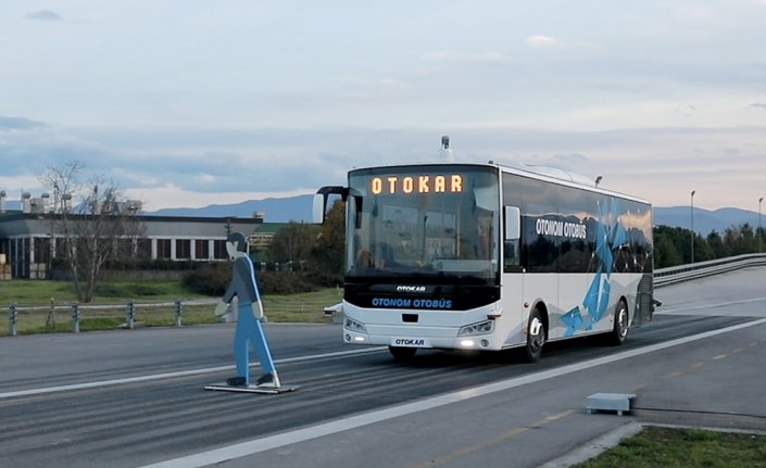 Türkiye'nin sürücüsüz otobüsü testleri başarıyla geçti
