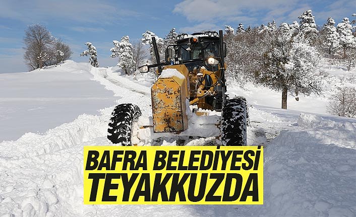 BAFRA BELEDİYESİ TEYAKKUZDA