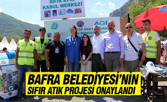BAFRA BELEDİYESİ’NİN SIFIR ATIK PROJESİ ONAYLANDI