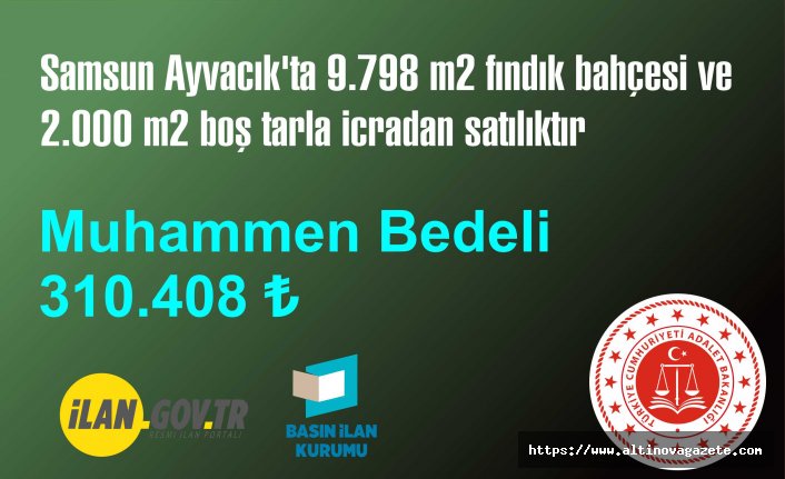 ÇARŞAMBA İCRA DAİRESİ MÜDÜRLÜĞÜ