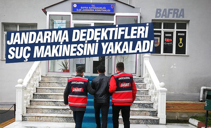JANDARMA DEDEKTİFLERİ SUÇ MAKİNESİNİ YAKALADI