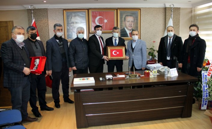 Memur-Sen İl Temsilcisi Aşkar'dan, AK Parti Zonguldak İl Başkanlığı'na ziyaret