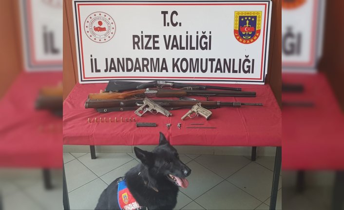 Rize'de silah imalatı ve ticaretine yönelik operasyonda 1 şüpheli yakalandı