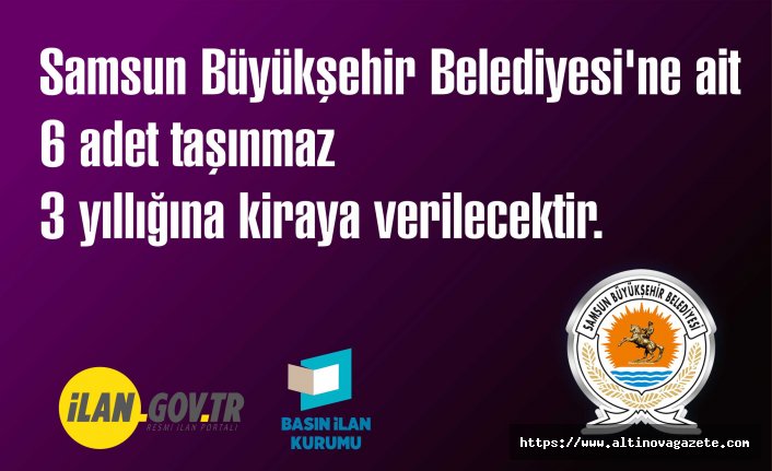 SAMSUN BÜYÜKŞEHİR BELEDİYE BAŞKANLIĞI