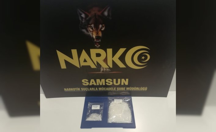 Samsun'da şüphe üzerine durdurulan araçtan uyuşturucu çıktı