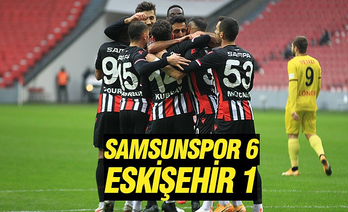 SAMSUNSPOR 6 ESKİŞEHİR 1