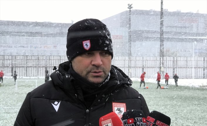 Samsunspor'da hedef oyun kalitesini artırarak bulunduğu yeri korumak