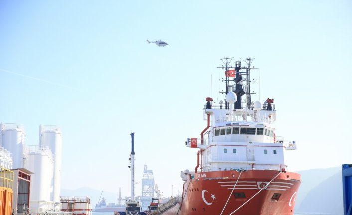 Ulaştırma ve Altyapı Bakanı Karaismailoğlu, Filyos Limanı'nda incelemelerde bulundu: (2)